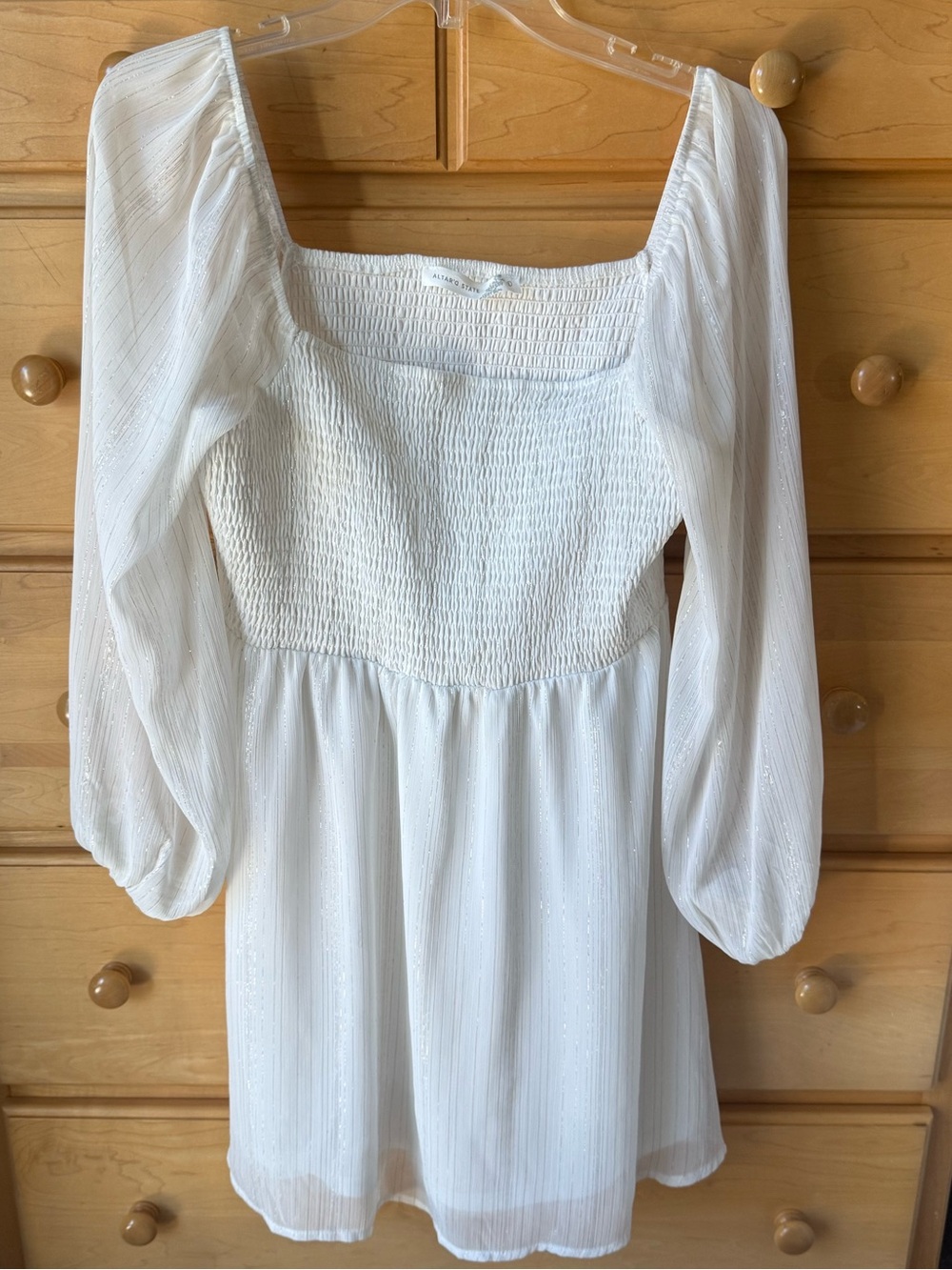 Altar'd State Women's White Dress Size Large
